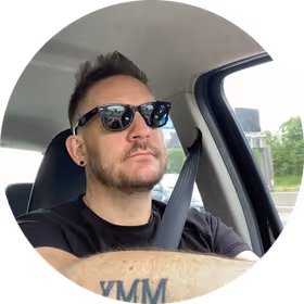 Steve driving